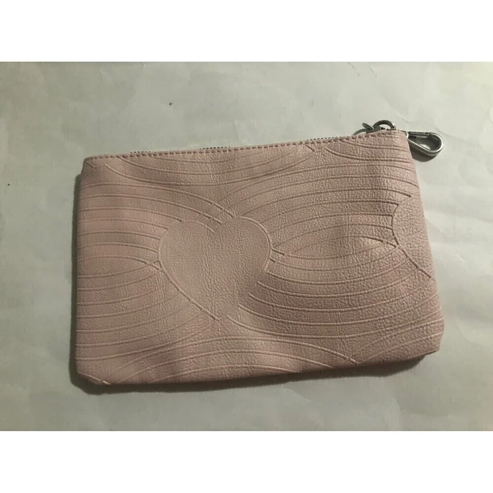 Betsey Johnson pink cosmetic bag